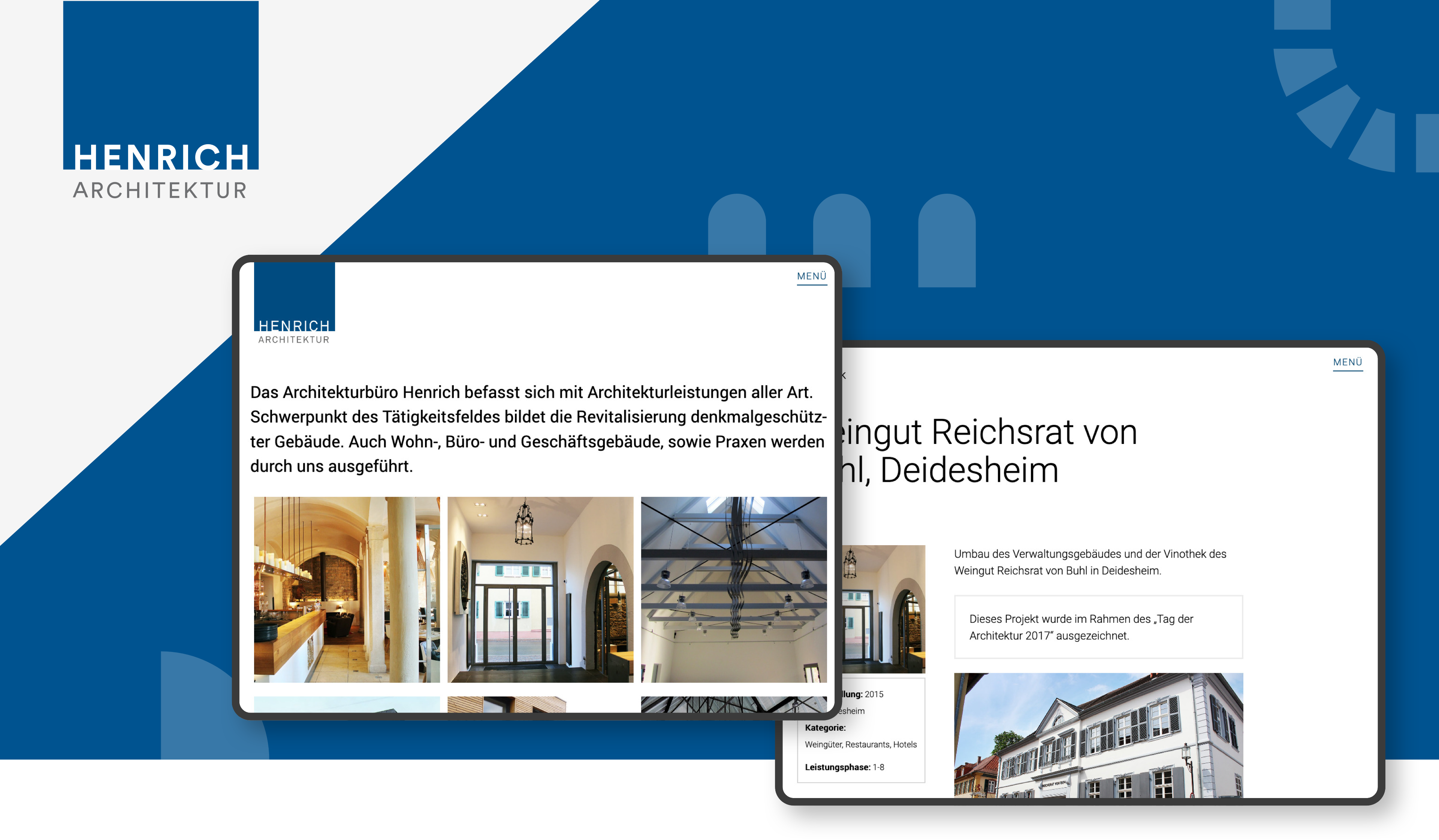 Webdesign Architekt Henrich