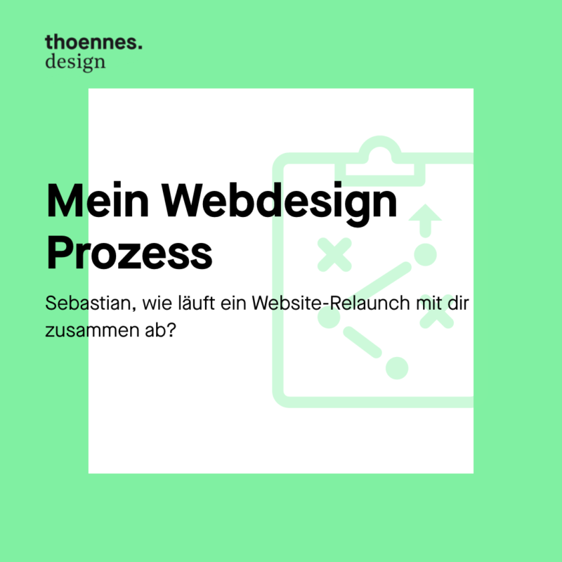 Mein Webdesign Prozess